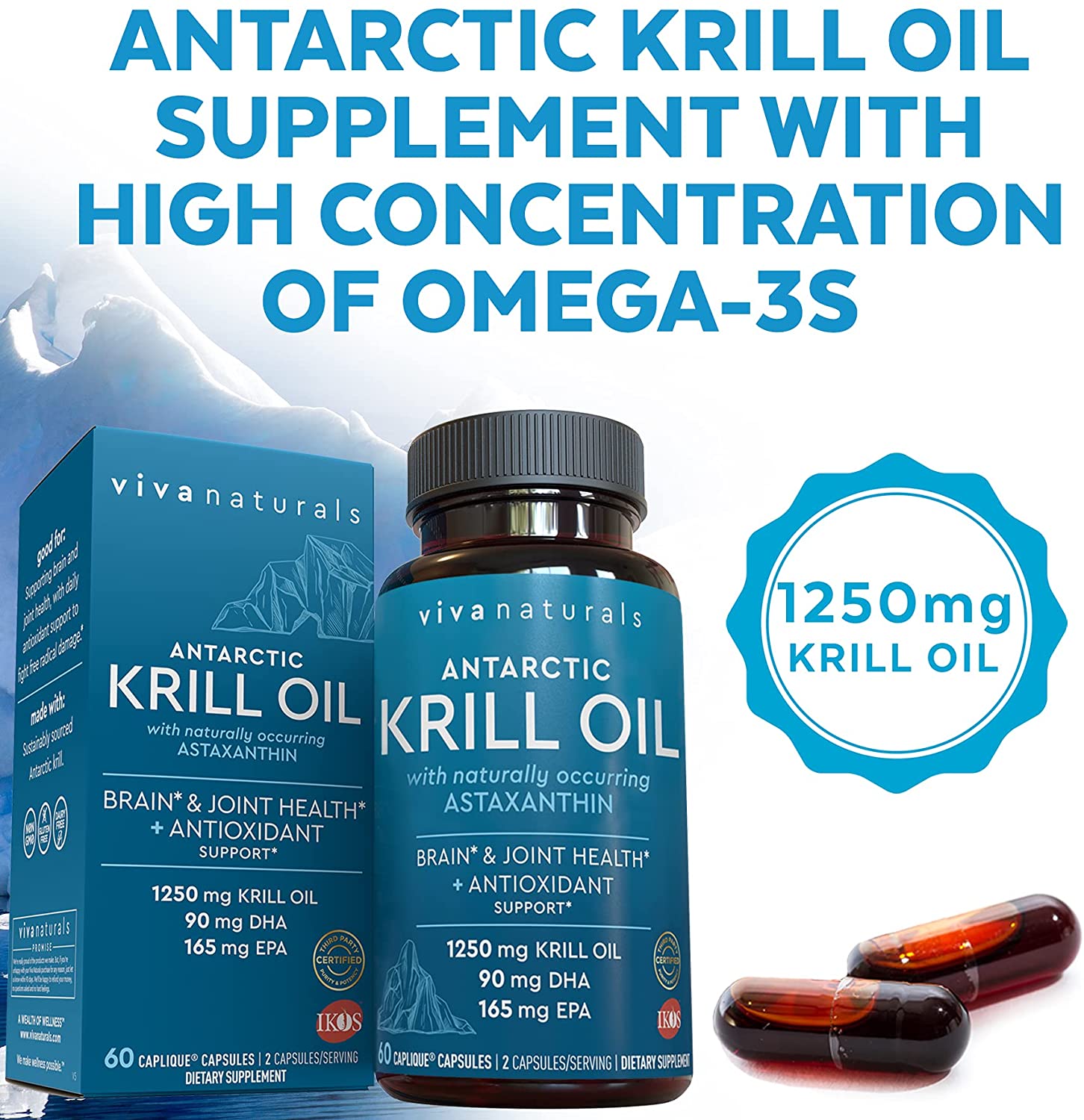 krill oil viva joints support